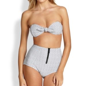 Lisa Marie Fernandez seersucker 2 piece